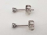 0.25 Cttw Lab Grown Diamonds 14k White Gold 0.7g Stud Earrings Do0325erde