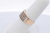 0.48cttw Diamond Ring In 10k Yellow Gold 3.9 Grams Size 6.5 Eb0926lexde