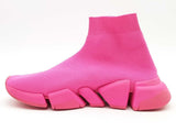 Balenciaga Speed 2.0 Recycled Knit Sneaker Pink Size 8 Aa0726lorsa