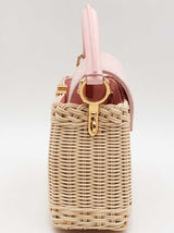 Louis Vuitton Mini Capucines Rattan Top Handle Bag Eb0926oexzsa