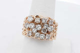 1.22cttw Diamond Ring In 14k Yellow Gold 11.8 Grams Size 7.5 Eb0926sxzsa