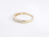 0.30 Cttw Diamond & 14k Yellow Gold Anniversary Ring 2.7 Gram Size 7 Fw0226lpzdu