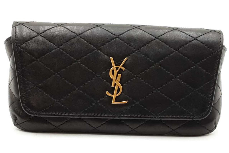 Yves Saint Laurent Quilted Gaby Phone Holder Crossbody Bag Eb1125wrxdu