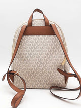 Michael Kors Jaycee Backpack White And Gold Aa0526ersa