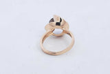 10k Yellow Gold Ring  With Brown Stone 4.2 Grams Size 6 Eb0524exsa