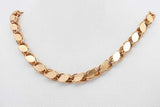 18k Yellow Gold Mirror Link Chain Necklace 9.6 Grams 22 Inch Eb0826crxsa