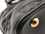 Louis Vuitton Alma Bb In Black Bubblegram Embroidered Leather Fw0826crzdu