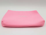 Chanel Vip Neon Pink Neoprene Cosmetic Bag Do0225oxde