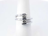 0.64 Cttw Champagne Diamond & 14k White Gold Ring 7.7 Grams Size 7 Fw0926lxzxdu