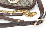 Gucci Monogram Supreme Canvas Blondie Crossbody Bag Eb0726ixzdu