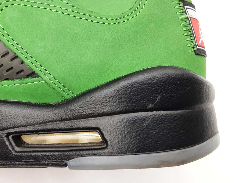 Nike Air Jordan 5 Retro Se "Oregon Ducks" Suede Sneakers Size 10 Fw0825lozdu