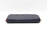 Louis Vuitton Pochette Félicie In Navy Monogram Empreinte Leather Fw0925izxdu