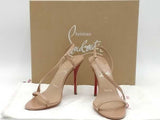 Christian Louboutin Rosa Z 100 Beige Aa1026lcrsa