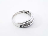 0.85 Ctw Channel-set Diamond & 10k Gold Wedding Band 4.2g Size 10.75 Fw0426wxzdu