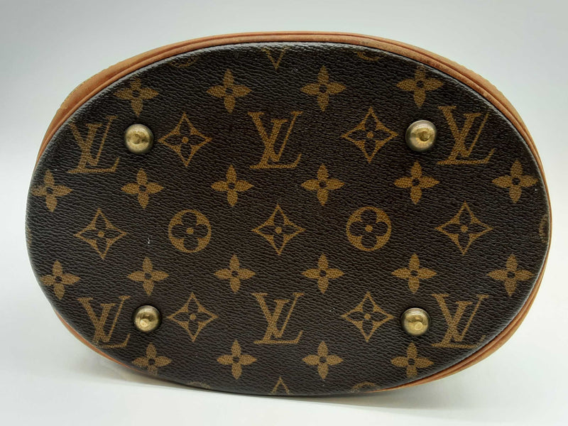 Louis Vuitton Petite Bucket Brown Monogram Coated Canvas Shoulder Bag Do0125owxde