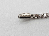 1.68 Cttw Lab Grown Diamonds 14k White Gold 3.5g Tennis Bracelet Do0726srxde