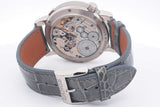 A. Lange & Sohne Zeitwerk Date 44mm 18k White Gold Watch 140 Grams Eb0426ixzzzsa