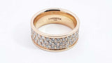 .86ctw Diamonds 14k Yellow Gold 9.1 Grams Wedding Ring Size 6 Sd0326rcrdu
