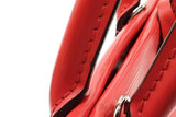 Louis Vuitton Marly Red Epi Leather Top Handle Bag Eb0526rrxde