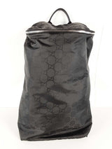 Gucci Gg Supreme Black Nylon Coated Canvas Backpack Sd0525irzde