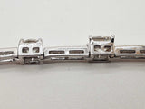 10.0 Cttw Lab Grown Diamonds 14k Wg 22.1g Tennis Bracelet 7.25 In Do0526ocrrde