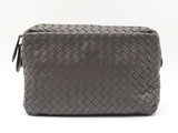 Bottega Veneta Crossbody Bag In Grey Intrecciato Nappa Leather Fw0926wxzdu