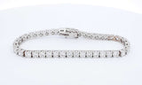 14k White Gold Lab Grown Diamond Tennis Bracelet 7 Inch Ebwxxzdu 144030003173