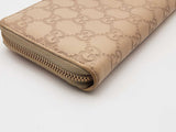 Gucci Zipper Large White Wallet Aa0826crsa