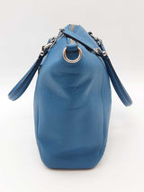 Coach Teal Leather Prairie Tote Bag Eb0426rxde