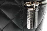 Chanel Quilted Black Leather Vanity Case Eb0626loxzde