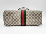 Gucci Ophidia Medium Tote Bag In Beige & Ebony Fw0125rxzsa