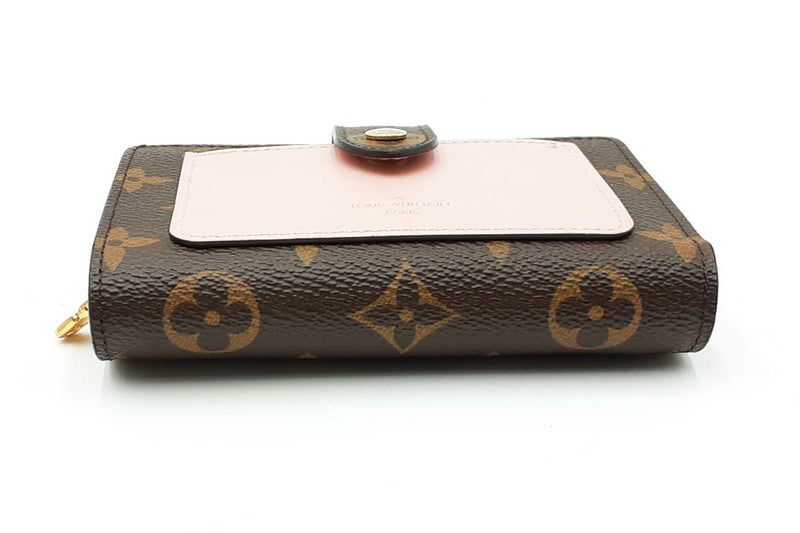 Louis Vuitton Monogram Juliette Rose Ballerine Wallet Eb0125oxzdu