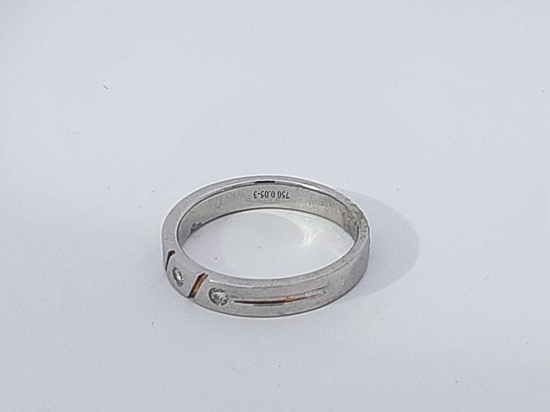 0.3 Cttw 18k White Gold Diamond 3.4 Grams Ring Size 5.5 Aa0525lwrsa