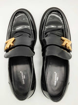 Louis Vuitton Academy Black Leather Loafers Size Eu 40 Do0125orxde