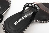 Alexander Wang Nova Studded Slingback Heels Size 37.5 Eb0426crde