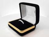 0.98 Cttw Lab-grown Diamond & 14k Gold Wedding Ring 1.5g Size 6.75 Fw0326pordu