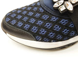 Roger Vivier Running Strass Buckle Stretch Blue Sneakers Size Eu37.5 Do0525oxzde