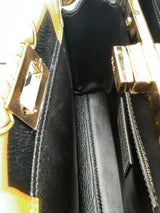 Fendi X Versace Ff Baroque Peekaboo Top Handle Bag Eb0924sxzsa