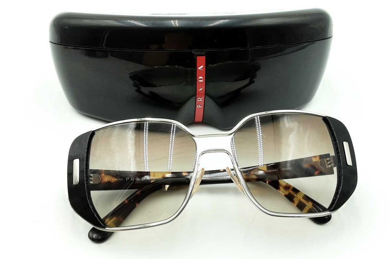 Prada Geometric Tortoise Sunglasses Eb1224exdu