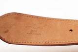 Louis Vuitton Vachetta Leather Studded Belt Size 90/36 Eb0526oxzsa