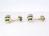 Tiffany & Co. Schlumberger Olive Cuff Links In 18k Gold 15.2 Gram Fw008826llxzdu
