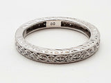 0.31 Cttw Natural Diamonds 14k Wg 3.4g Eternity Ring Size 7.25 Do0426orxde
