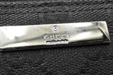 Gucci Black Gg Monogram Canvas Boat Pochette Eb0826lxzsa