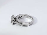 1.70 Cttw Diamond 14k White Gold Ring 8.5 Grams Size 7 Aa1025irzsa