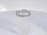 0.55 Cttw Diamond 10k White Gold Wedding Band Size 7.5 Aa1025lcrsa