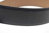Versace Leather Reversible Belt Gold Tone Medusa Buckle Size 110/44 Eb0626lxzsa