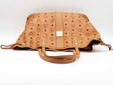 Mcm Visetos Coated Canvas Tote With Pochette Brown Aa0826orzsa