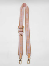 Louis Vuitton "Guitar " Bandoulière Strap In Rose Clair Canvas Fw0626orxdu