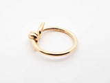 Tiffany & Co. Tiffany Knot Ring In 18k Yellow Gold 3.5g Size 5.5 Fw0526lxzxdu