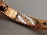 Cartier Love Diamond 18k Rose Gold 31.3g Bangle Bracelet Size 17 Do0725cxzxde